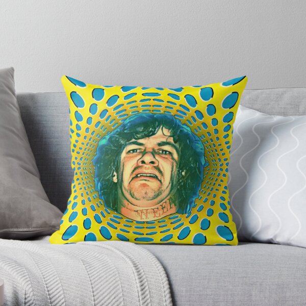 Man face Throw Pillow by MarkTheUser