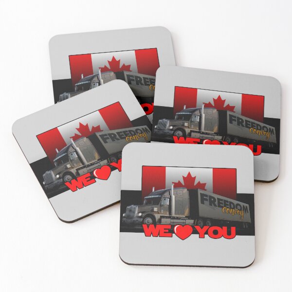 Item preview, FREEDOM CONVOY - CANADA - WE LOVE YOU designed and sold by André Cremers.