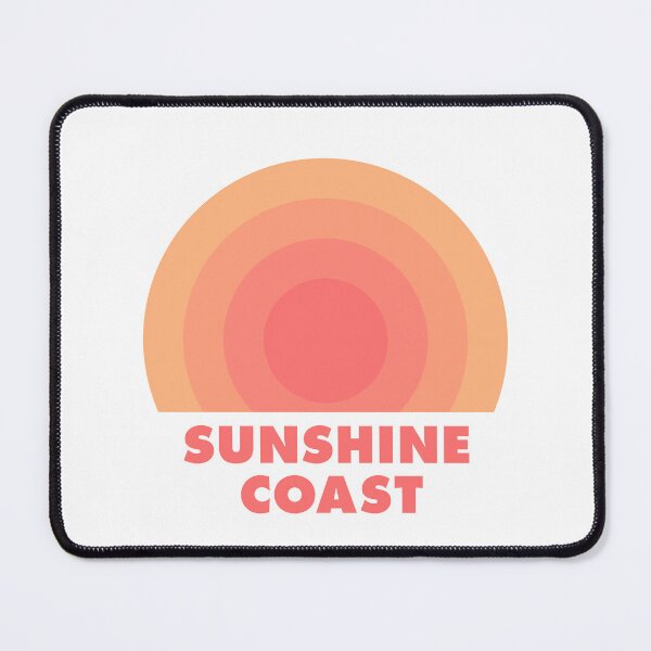 Item preview, Sunshine Coast Retro Rainbow Badge Orange designed and sold by modeoftravel.