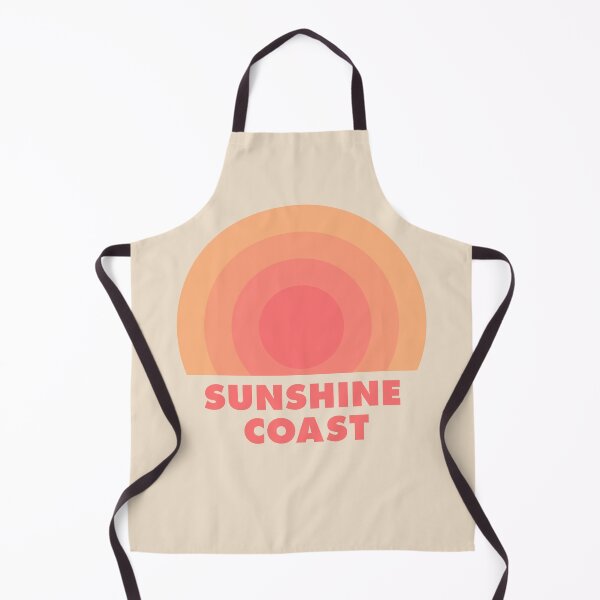 Item preview, Sunshine Coast Retro Rainbow Badge Orange designed and sold by modeoftravel.