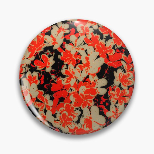 Item preview, Red-black-beige Shamrock with a twist by Iritof designed and sold by iritof.