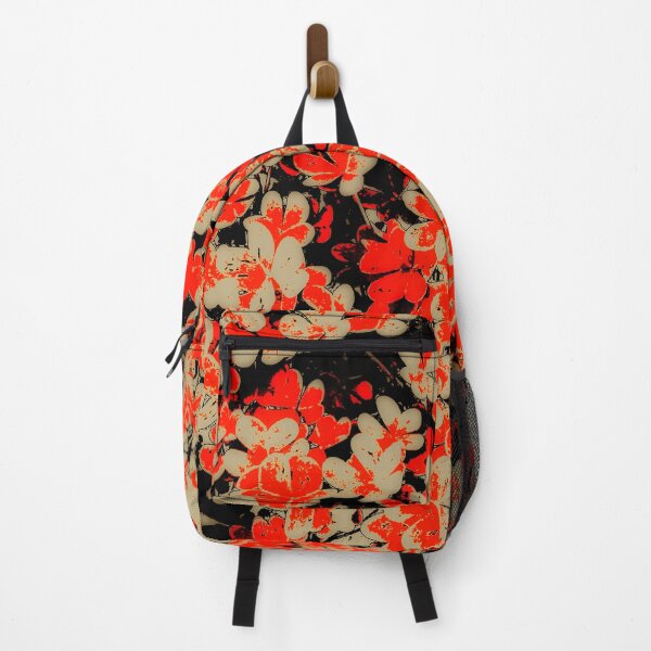 Item preview, Red-black-beige Shamrock with a twist by Iritof designed and sold by iritof.