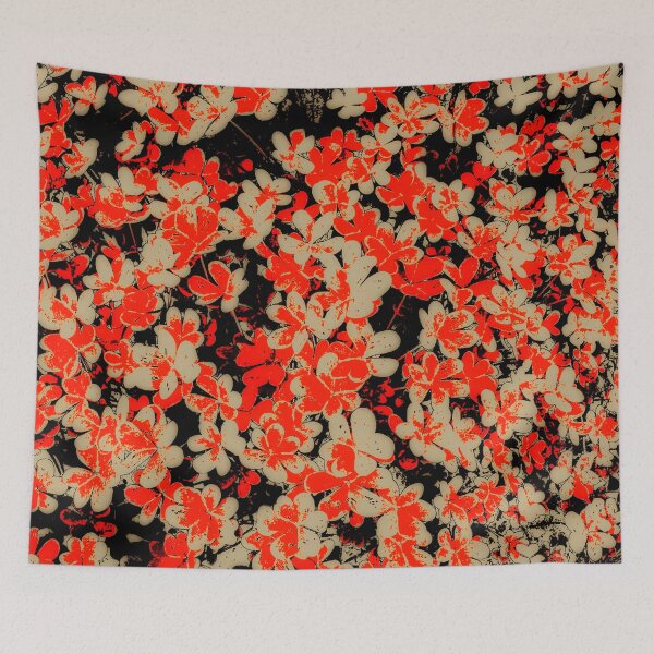 Artikelvorschau, Rot-schwarz-beige Shamrock mit Twist von Iritof entworfen und verkauft von iritof.