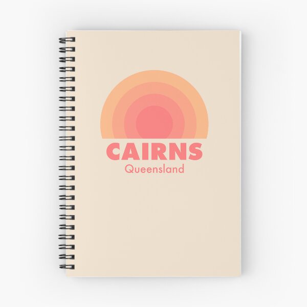Item preview, Cairns Retro Rainbow Badge Orange designed and sold by modeoftravel.