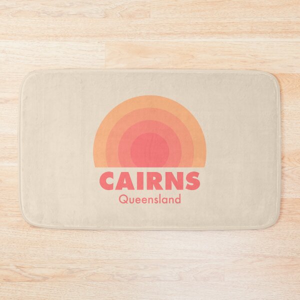 Item preview, Cairns Retro Rainbow Badge Orange designed and sold by modeoftravel.