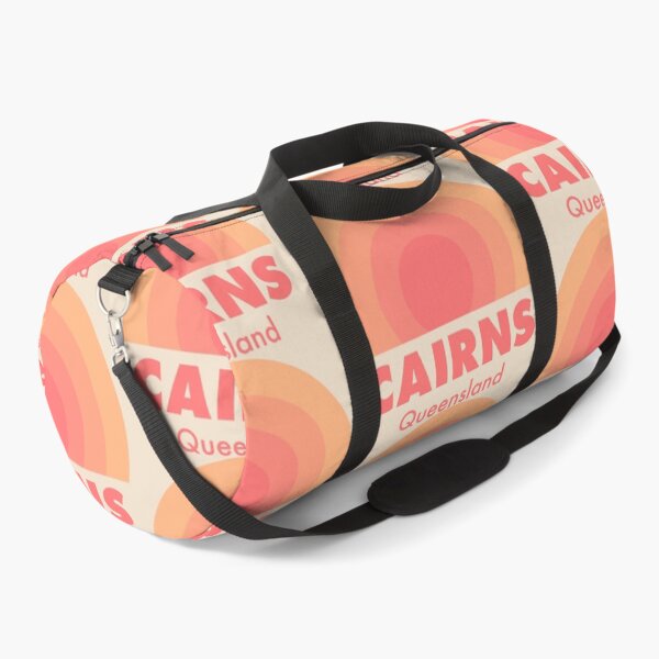 Item preview, Cairns Retro Rainbow Badge Orange designed and sold by modeoftravel.