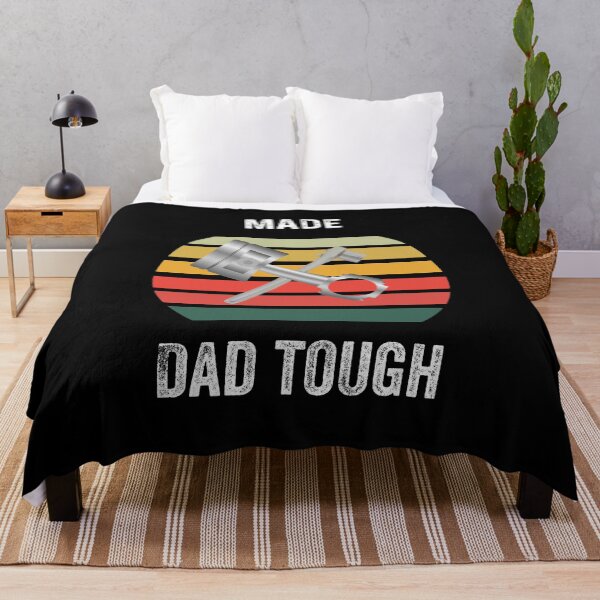 Item preview, Dad Tough on black background  designed and sold by UncleStuScience.