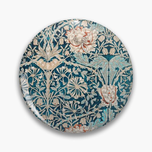 Item preview, Intrincado patrón azul medianoche y beige. designed and sold by BellaProject.