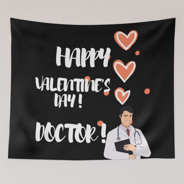 Item preview, Happy valentine's day for Doctor, funny classic t-shirt designed and sold by ZWINGO.