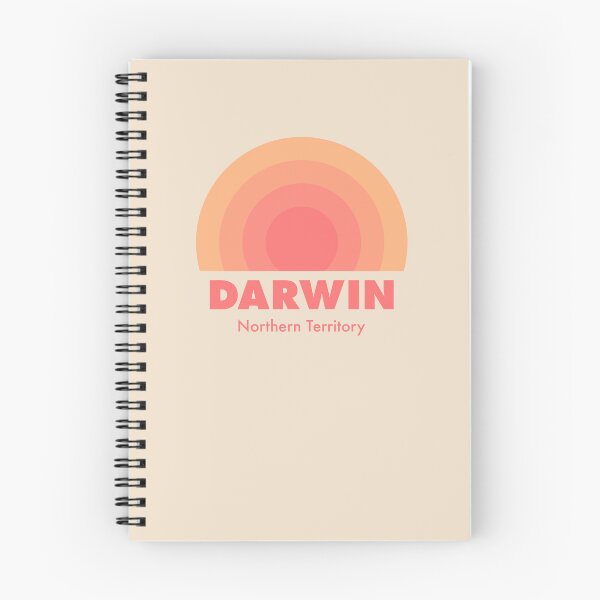 Item preview, Darwin Retro Rainbow Badge Orange designed and sold by modeoftravel.