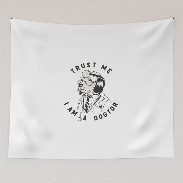Aperçu de l'œuvre Tee-shirt Croyez-moi, je suis un Dogtor créée et vendue par BeFaCtO.