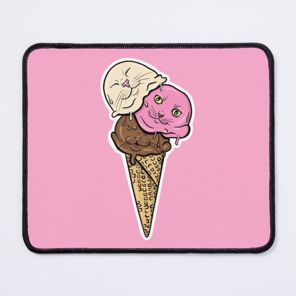 Item preview, Cat Kitten Ice Cream Cone designed and sold by JessieJune.
