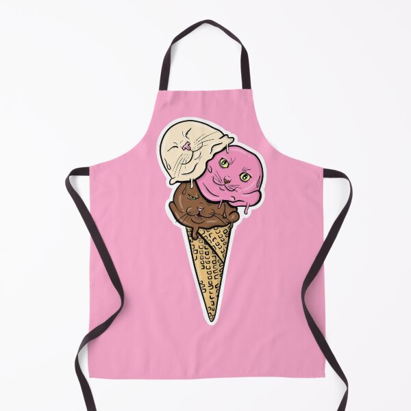Item preview, Cat Kitten Ice Cream Cone  designed and sold by JessieJune.