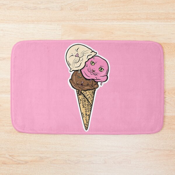 Item preview, Cat Kitten Ice Cream Cone  designed and sold by JessieJune.