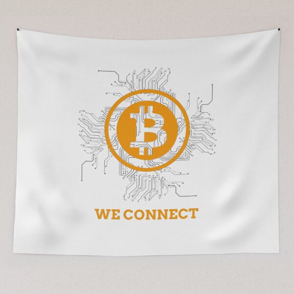Item preview, We connect - Bitcoin designed and sold by PICbyFemke.