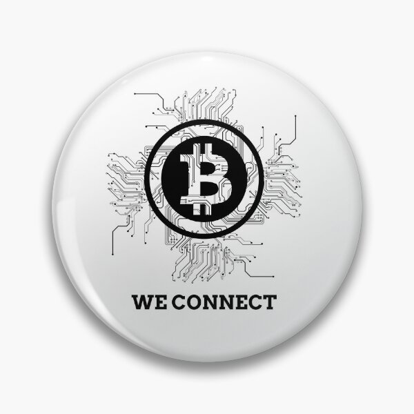 Artikelvorschau, Wir verbinden Bitcoin – Schwarz – Verbindung – Geld entworfen und verkauft von PICbyFemke.