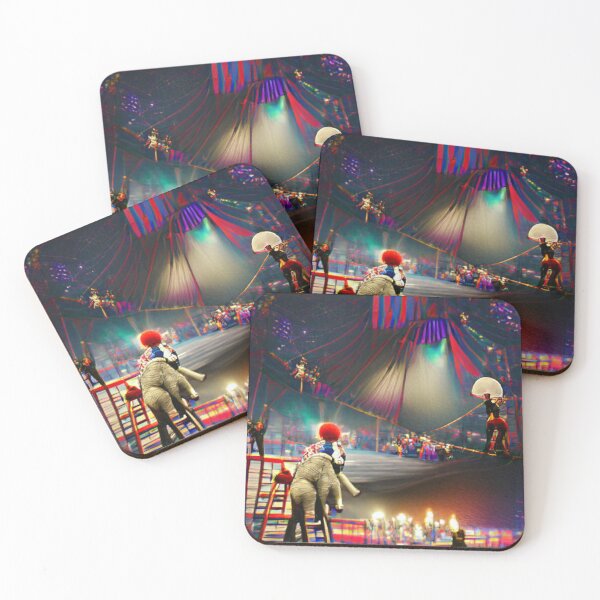 Item preview, A Night in A Dreamy Fancy Circus Art Work paintings. designed and sold by Sloyar.