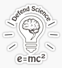 Defend Science Sticker
