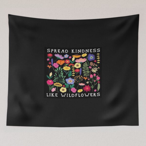 Item preview, spread kindness like wildflowers , Motivational,Stay Positive,Inspirational ,Best Friend Gift for women and mom designed and sold by Ojosvalle.