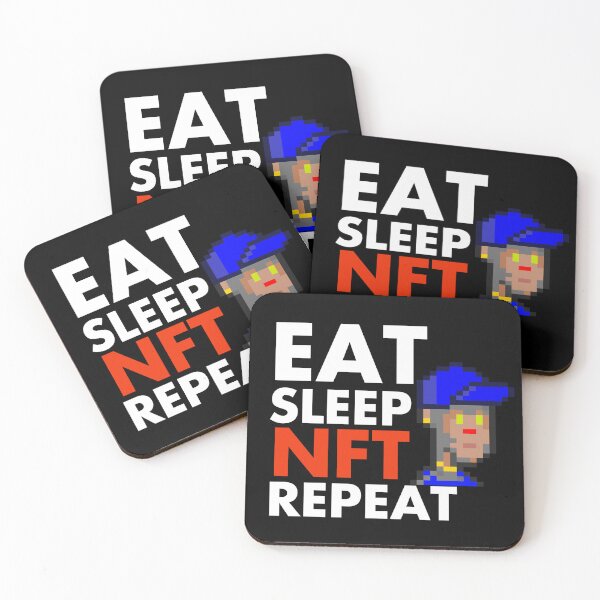 Item preview, Eat Sleep Collect NFT Crypto Monkey #58 designed and sold by patricklevar.
