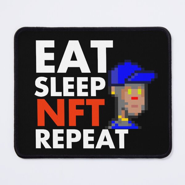 Item preview, Eat Sleep Collect NFT Crypto Monkey #58 designed and sold by patricklevar.