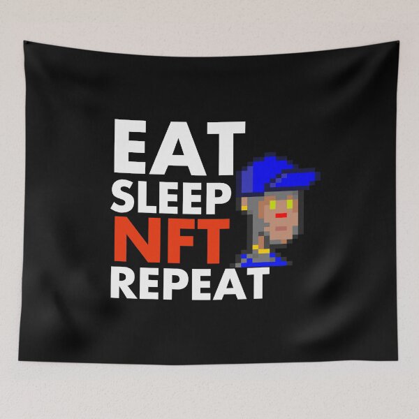 Item preview, Eat Sleep Collect NFT Crypto Monkey #58 designed and sold by patricklevar.