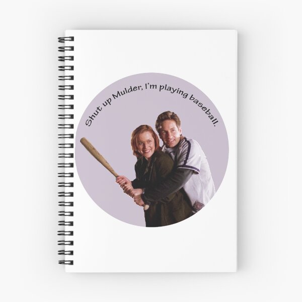 Artikelvorschau, Scully & Mulder Baseball entworfen und verkauft von sarahntaylor.