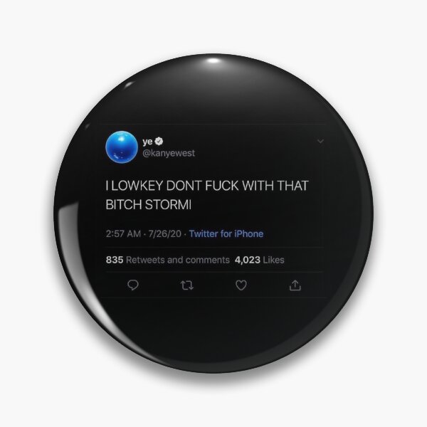 Artikelvorschau, Kanye Tweet entworfen und verkauft von pijam0001.