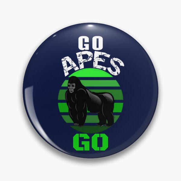 Item preview, Funny Gamestonk Meme Stock Go Apes Go Green Retro Sunset designed and sold by SharpThreadZ.