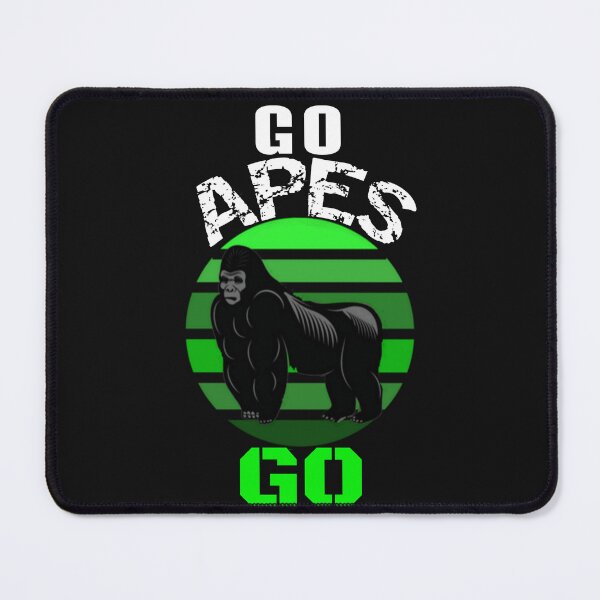 Item preview, Funny Gamestonk Meme Stock Go Apes Go Green Retro Sunset designed and sold by SharpThreadZ.