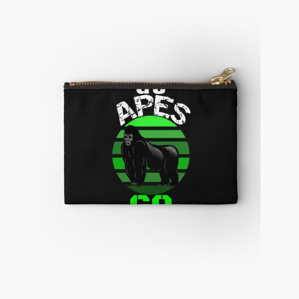 Item preview, Funny Gamestonk Meme Stock Go Apes Go Green Retro Sunset designed and sold by SharpThreadZ.