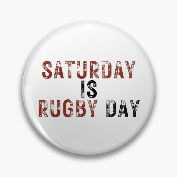 Item preview, SATURDAY IS RUGBY DAY RUGBY FOOTBALL designed and sold by Mercurial Merkaba.