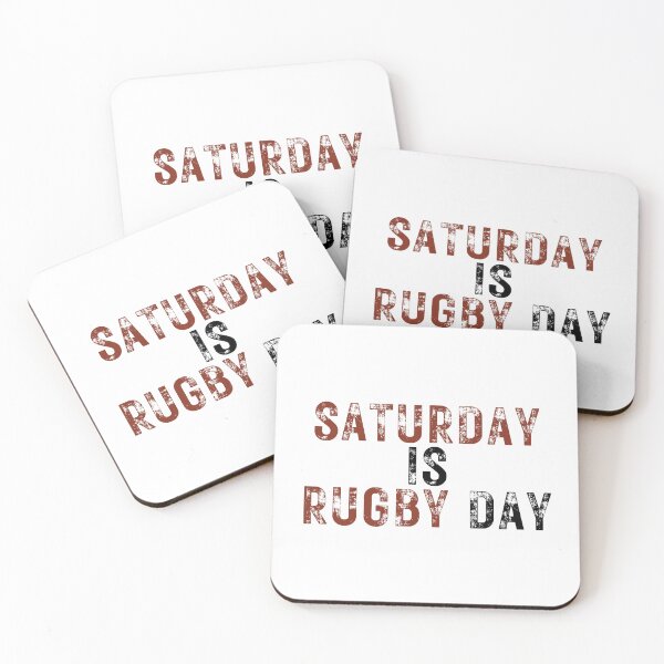 Item preview, SATURDAY IS RUGBY DAY RUGBY FOOTBALL designed and sold by Mercurial Merkaba.