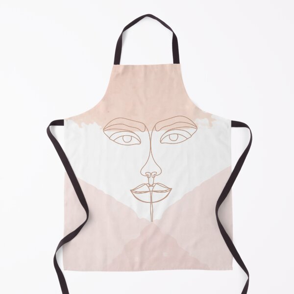 Item preview, Minimalist Abstract Line Face Art-Mid-Century Modern Boho Design designed and sold by adoredigitals.