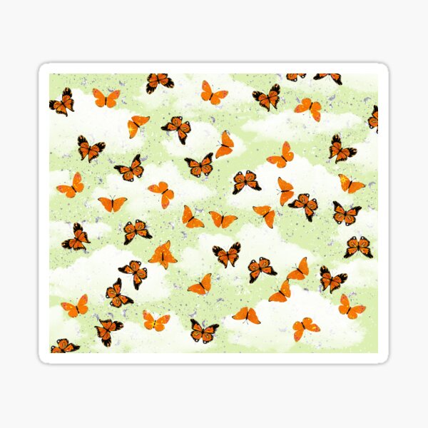 Aesthetic Butterflies Sticker By Neonxheart Redbubble 1461