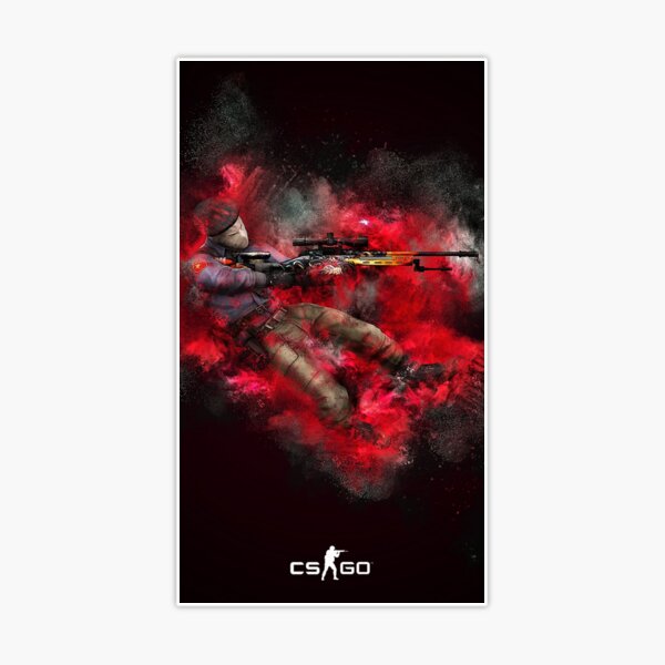 csgo ak47 redline Sticker for Sale by MinoCyCeg