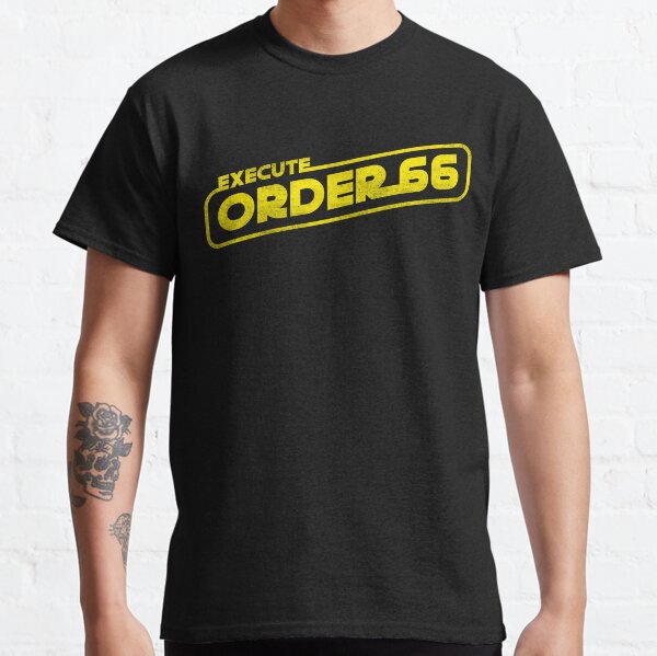 Vista previa del artículo con la obra «Orden 66», diseñado y vendido por therocketman.