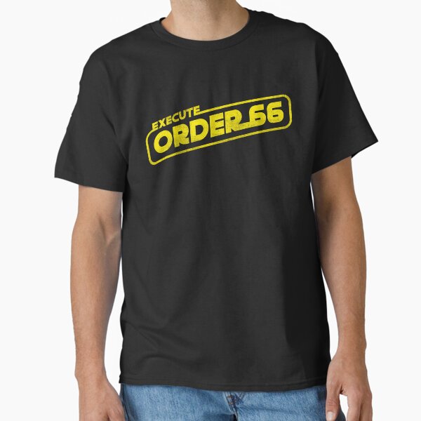 Vista previa del artículo con la obra «Orden 66», diseñado y vendido por therocketman.
