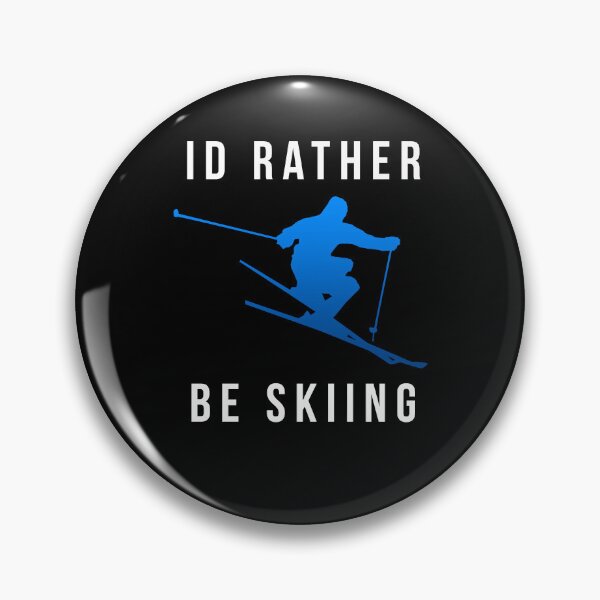 Item preview, I'd Rather be Skiing Ski designed and sold by bitstudio.