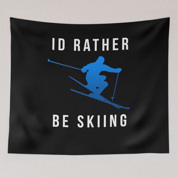 Item preview, I'd Rather be Skiing Ski designed and sold by bitstudio.