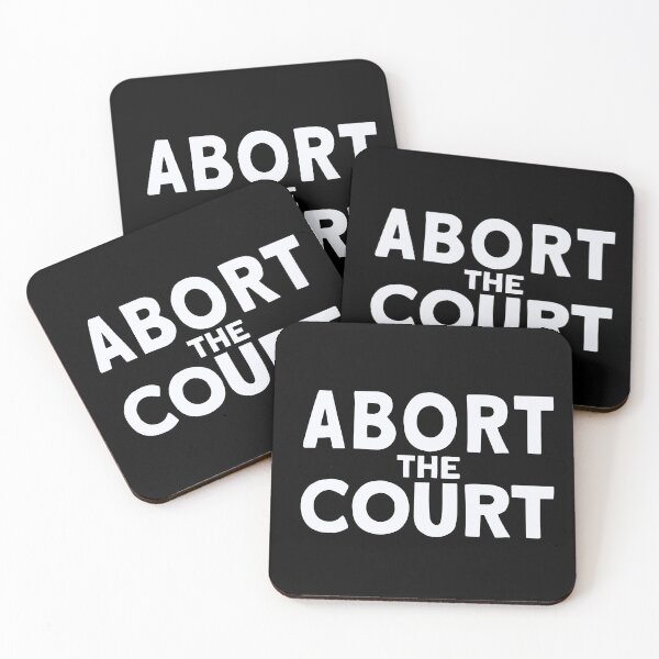 Item preview, Abort the Court designed and sold by Fighting Words Designs.