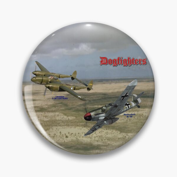 Item preview, Dogfighters: P38 Lightning vs Me109 designed and sold by Mil Merchant.