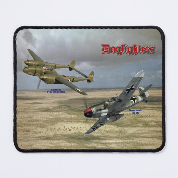 Item preview, Dogfighters: P38 Lightning vs Me109 designed and sold by Mil Merchant.
