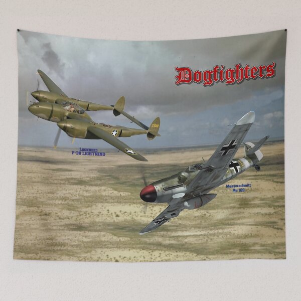 Item preview, Dogfighters: P38 Lightning vs Me109 designed and sold by Mil Merchant.