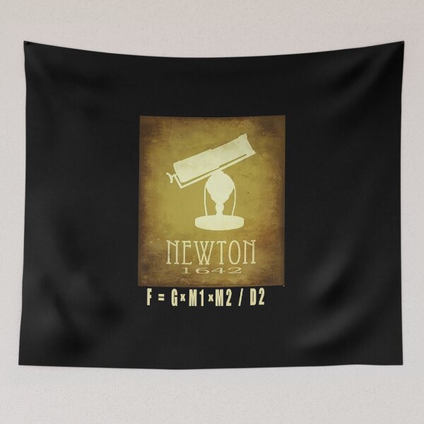 Item preview, t shirt Isaac Newton equations designed and sold by wanado.