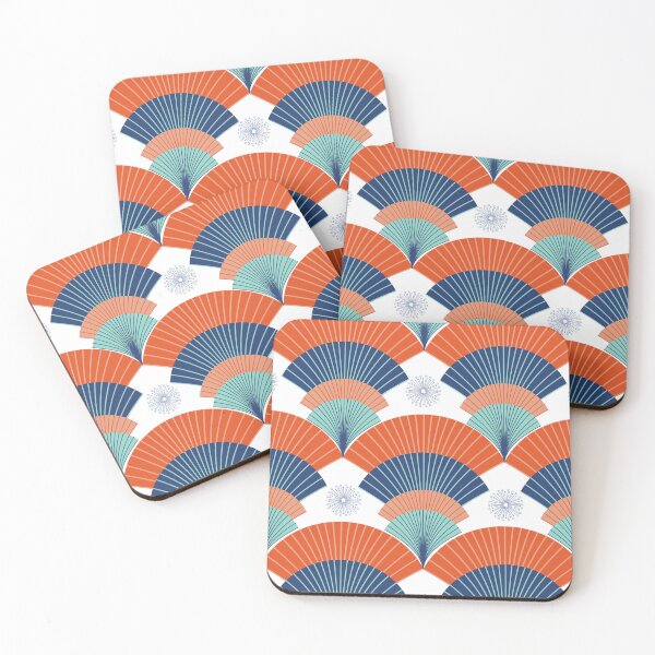 Item preview, Retro bleu pattern designed and sold by sofiazazi.
