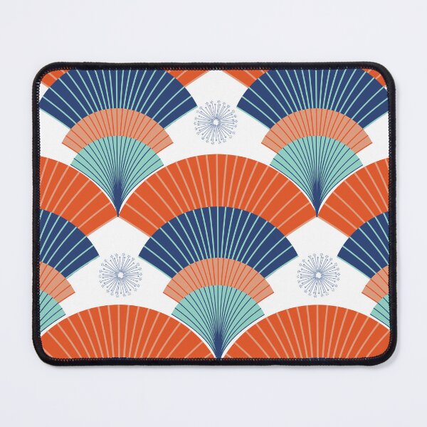 Item preview, Retro bleu pattern designed and sold by sofiazazi.
