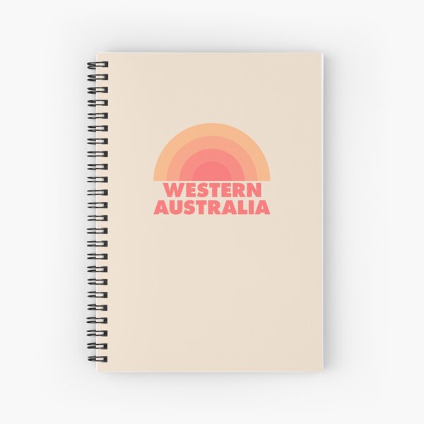 Item preview, Western Australia Rainbow Retro Orange designed and sold by modeoftravel.