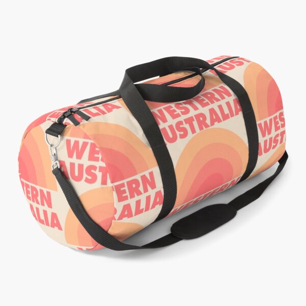 Item preview, Western Australia Rainbow Retro Orange designed and sold by modeoftravel.