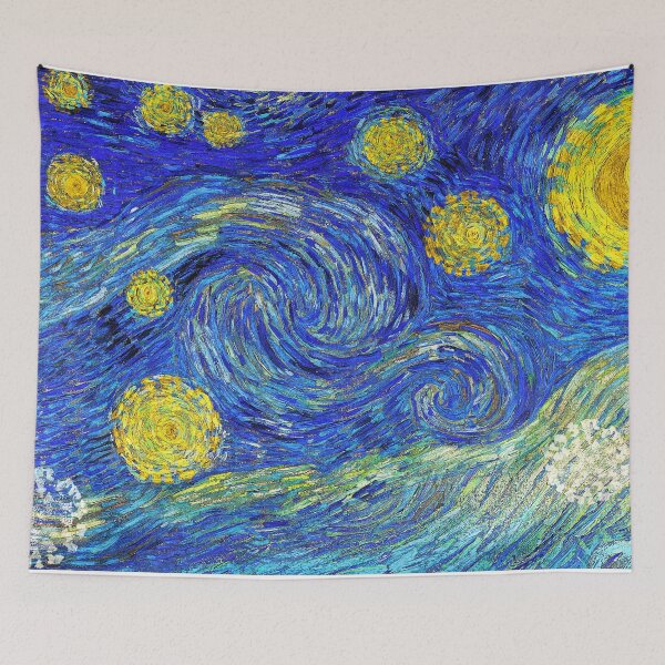 Item preview, The Starry Night by Van Gogh, Coronavirus Pandemic Remix designed and sold by RyanCaudell.